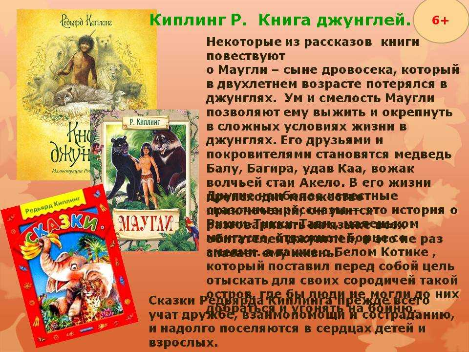 Киплинг редьярд сказка «братья маугли»