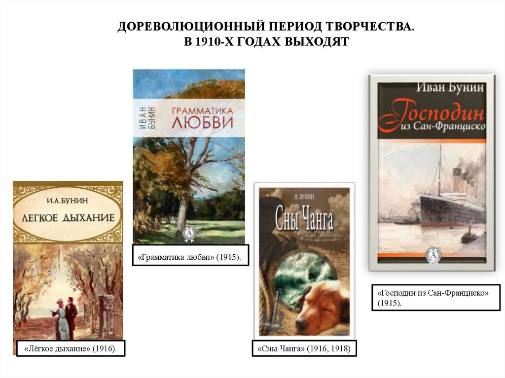 Какая правда в рассказе сны чанга. размышления над рассказом бунина «сны чанга