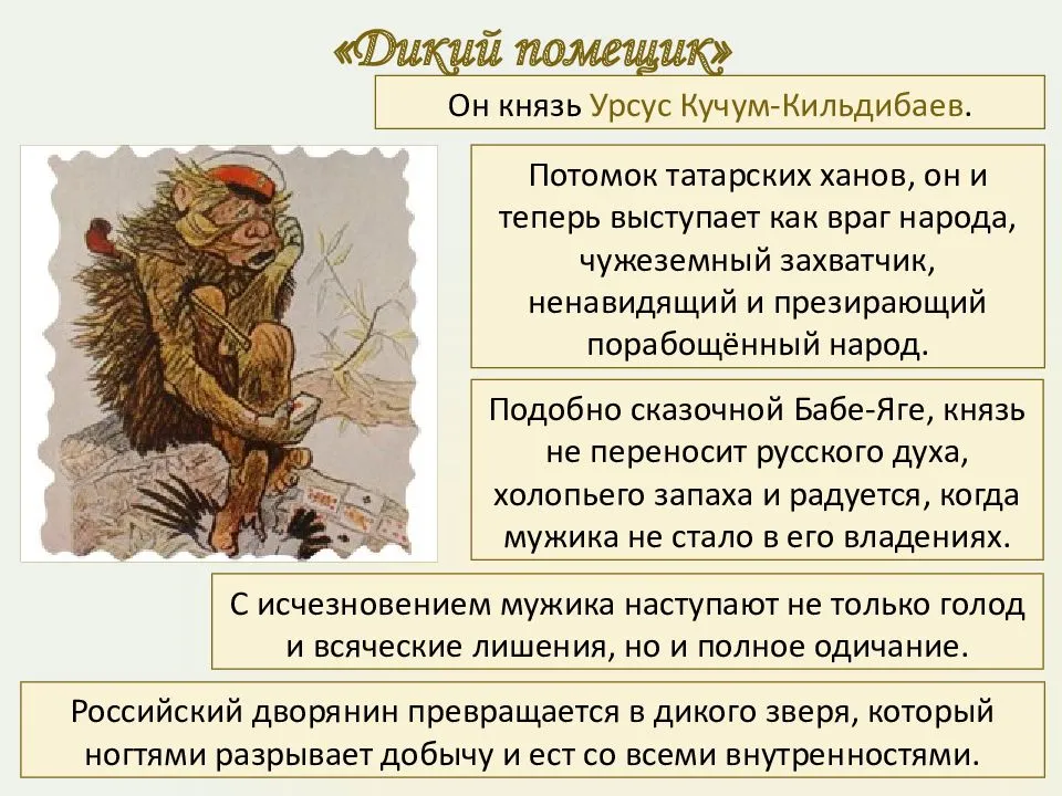 Сочинение на тему: анализ сказки салтыкова-щедрина «дикий помещик»