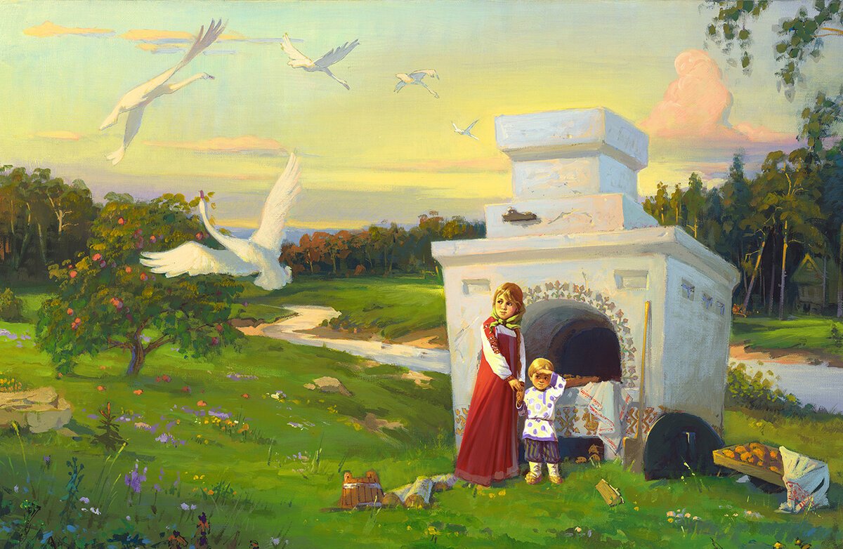 Сказка «гуси-лебеди» анализ кратко в читательском дневнике - tarologiay.ru