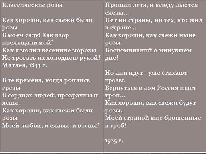 Игорь северянин – классические розы – the poetry monster