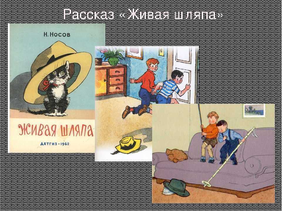«живая шляпа» краткое содержание для читательского дневника по сказке носова (1 класс) – главная мысль, отзыв