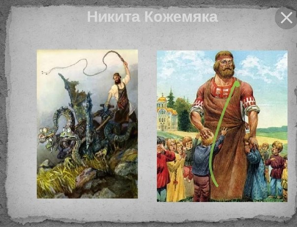 «никита кожемяка» читательский дневник