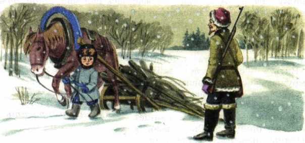 Николай некрасов ~ мужичок с ноготок (однажды, в студеную зимнюю пору…) (+ анализ)