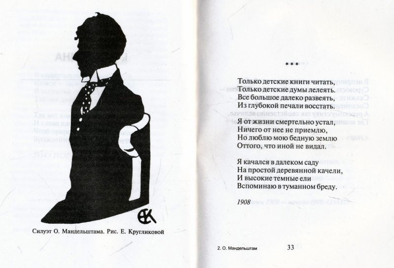 Искусство как объект авторской интенции в лирике о. э. мандельштама
