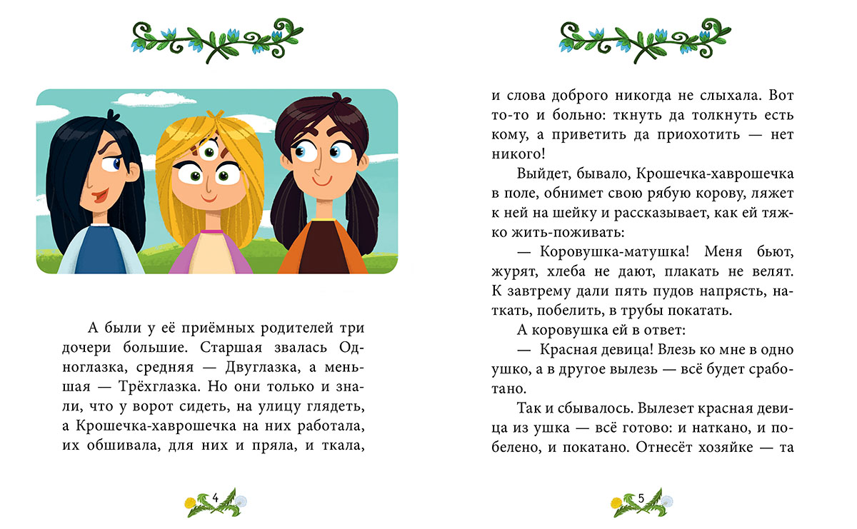 «крошечка-хаврошечка»: краткое содержание сказки