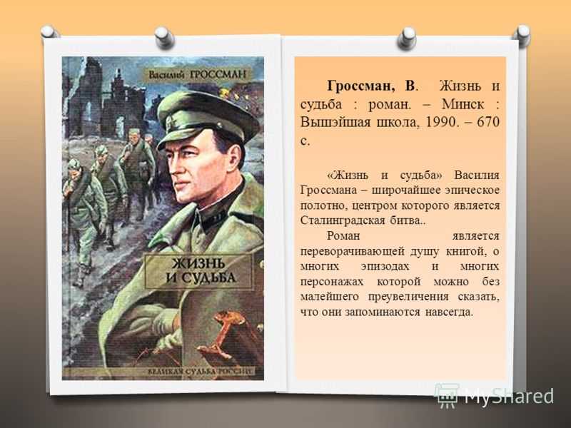 Жизнь и судьба василия гроссмана: о чем роман и его главный смысл