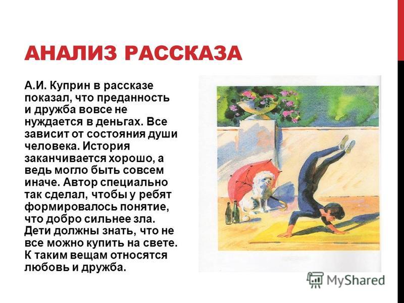 Белый пудель анализ. сочинение на тему: анализ рассказа белый пудель, куприн