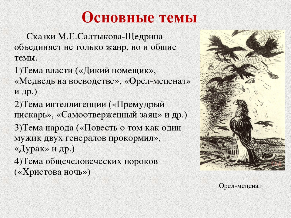 Сказки салтыкова-щедрина, художественные приемы, смысл сказок