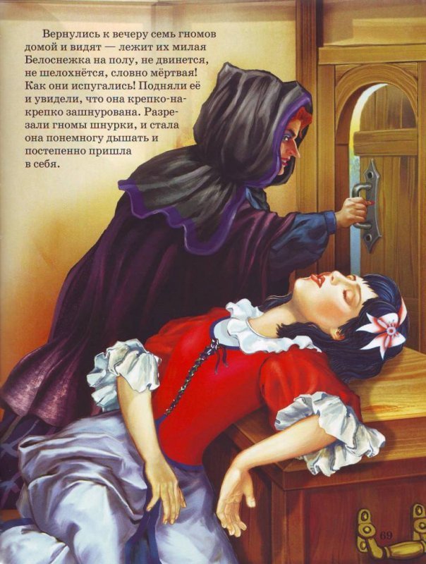 Белоснежка и семь гномов сказка читательский дневник - граматика и образование на pisanino.ru
