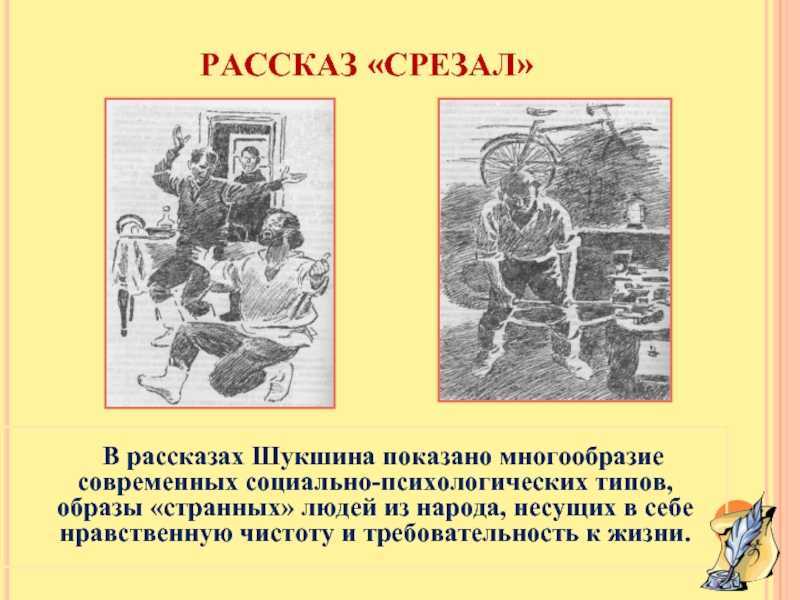 Краткое содержание рассказа «срезал» василия шукшина: главные герои произведения, пересказ книги