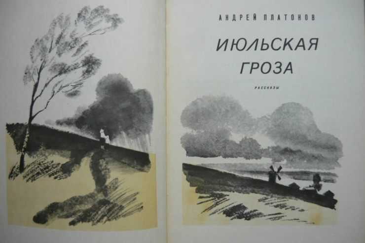 Краткое содержание платонов июльская гроза для читательского дневника, читать краткий пересказ онлайн