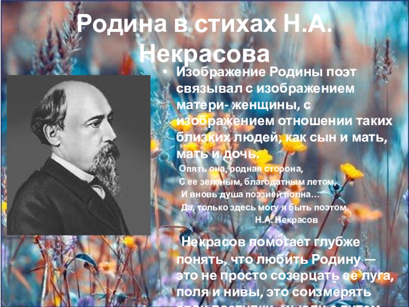 Анализ стихотворения «родина» н.а. некрасова: глубинный образ россии