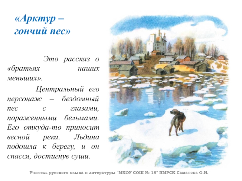 Юрий казаков гончий пес краткое содержание. «арктур - гончий пес»: изложение рассказа
