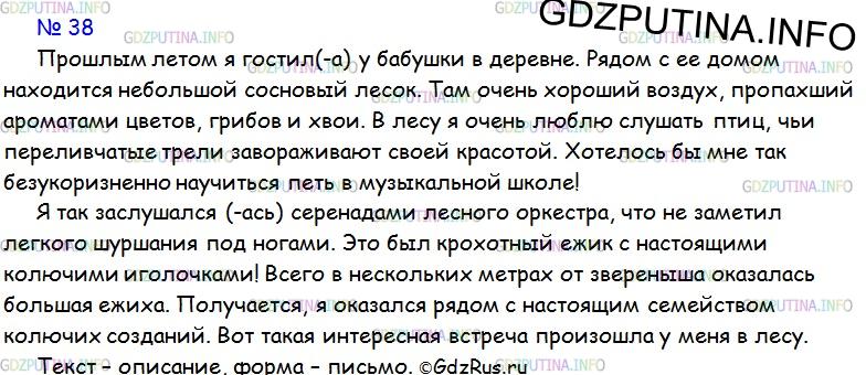 Интересная встреча сочинение 5 класс
