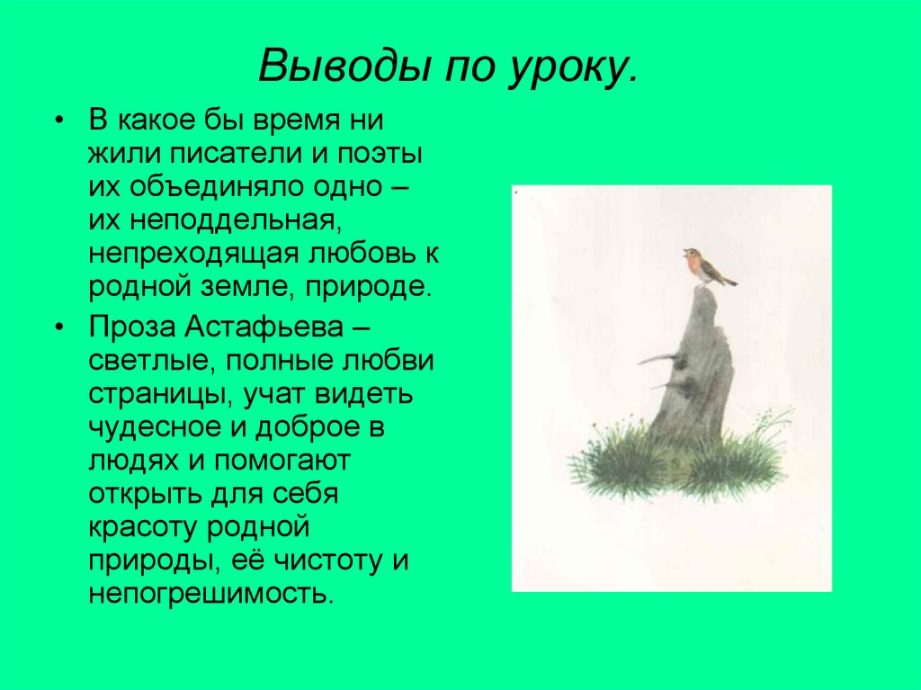 Анализ произведения затеси астафьева