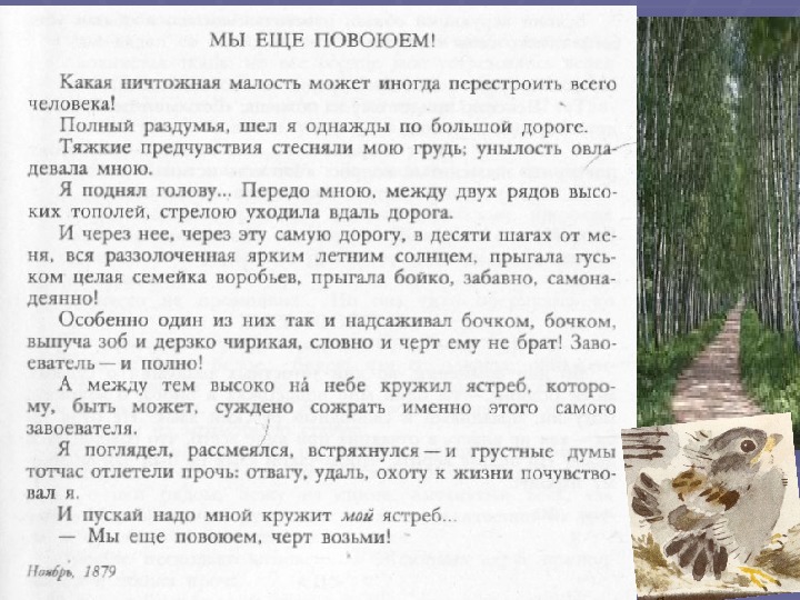 Расшифровка смысла стихотворения тургенева мы еще повоюем: глубокий смысл и актуальность