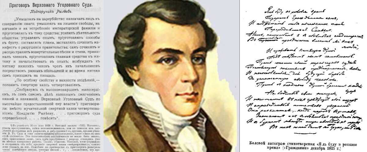 К.ф. рылеев (1795–1826)