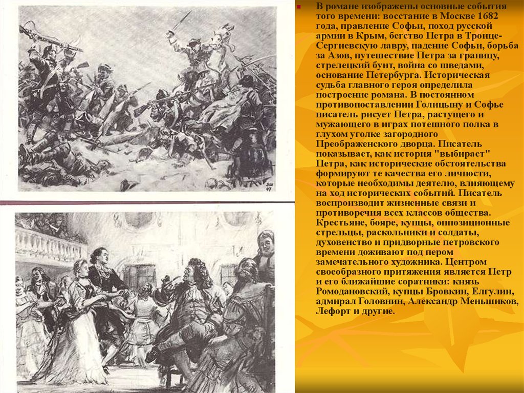 История создания романа петр 1 толстого. «петр первый» (толстой): анализ романа, образ петра, система персонажей
