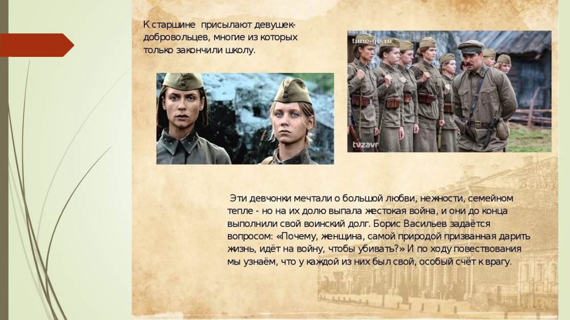 «а зори здесь тихие» анализ произведения васильева – проблемы, жанр, тема, план повести